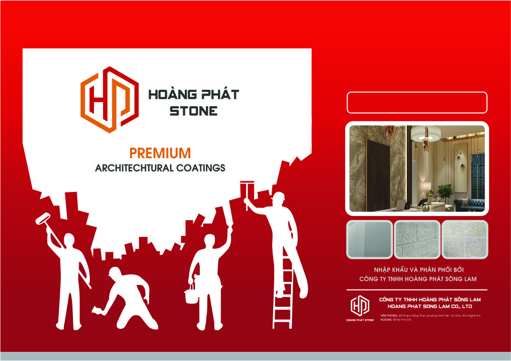Nhập khẩu v&agrave; ph&acirc;n phối c&aacute;c d&ograve;ng sơn đ&aacute; tự nhi&ecirc;n - Ho&agrave;ng Ph&aacute;t Stone